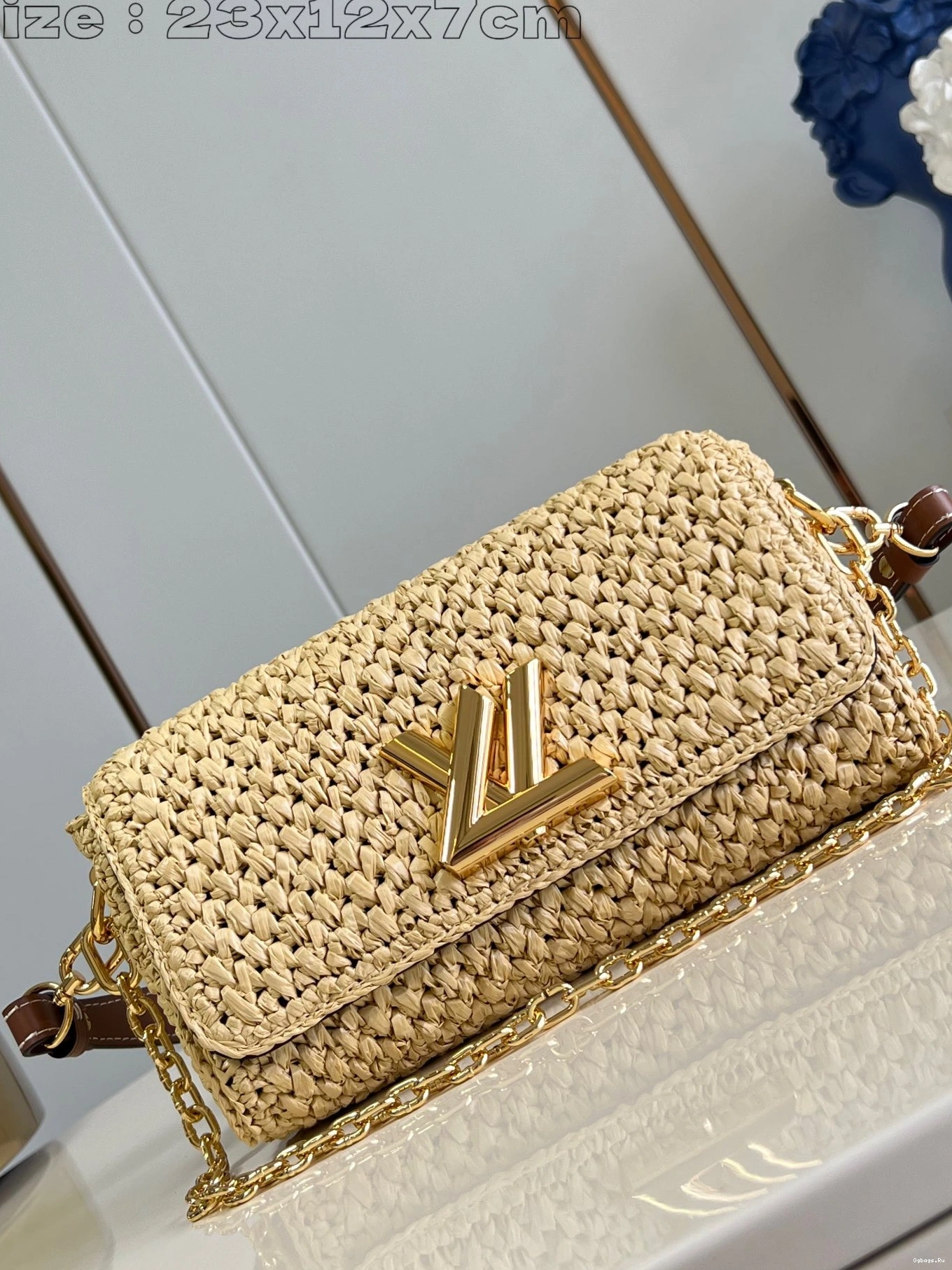 VUITTON West-23.5*12*7CM Twist LOUIS 0518